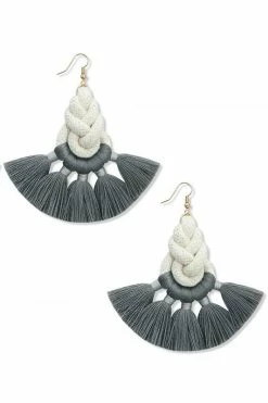 Ole New Jewelry Nadia Tassel Fringe Earrings