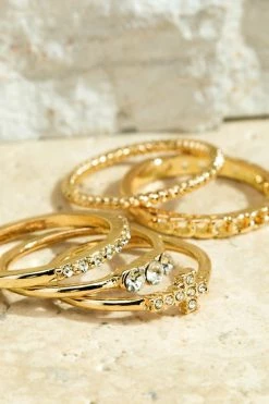 002 Delicate Stacking Ring Set New Jewelry