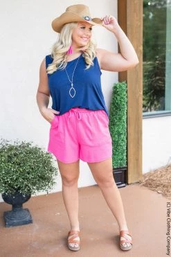 3054 Adventure Shorts - Fuchsia