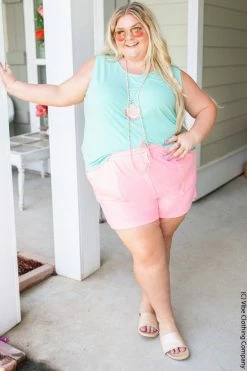 3054 New Bottoms Adventure Shorts - Neon Pink