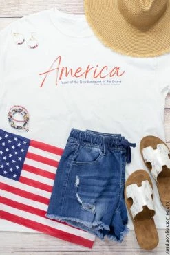 Mark Tee AMERICA Graphic Tee
