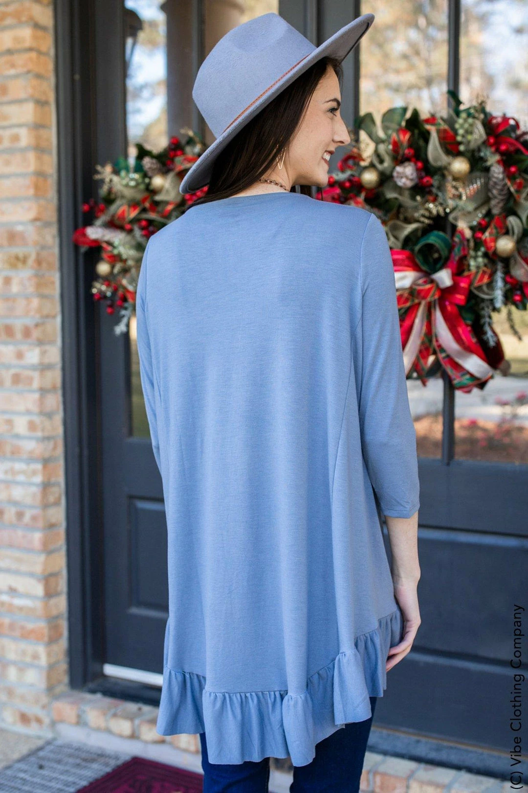 001 New Basics Any & Everything Tunic Top- Steel 6 001 New Basics Any & Everything Tunic Top- Steel