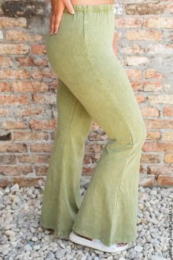 005 New Bottoms All American Flares - Avocado