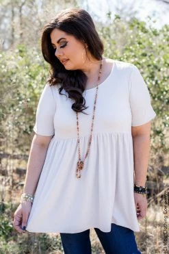 001 Beautiful Dreamer Babydoll Top New Basics