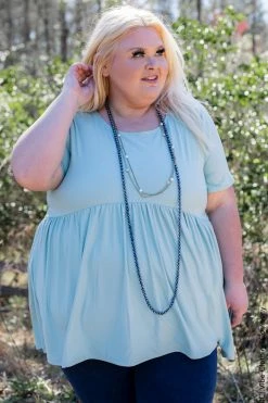 001 Beautiful Dreamer Babydoll Top New Basics