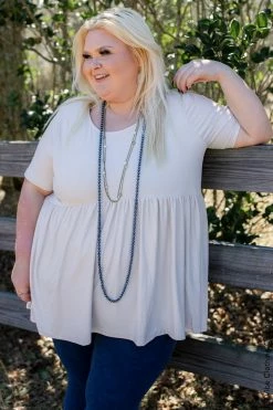 001 Beautiful Dreamer Babydoll Top New Basics