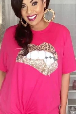 Mark Tee Bite Your Lip Graphic Tee