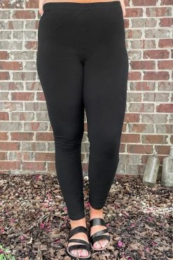 Vibe Clothing Company Black Leggings New Basics