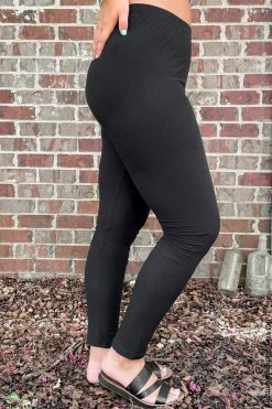 Vibe Clothing Company Black Leggings New Basics