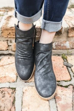 Corkys New Shoes Black Walnut Booties