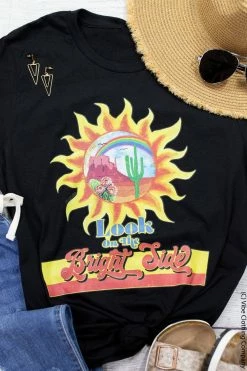 L&B Bright Side Of The Sun Graphic Tee New Graphic Tees