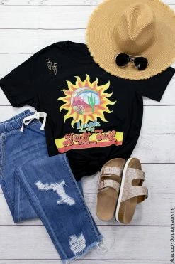 L&B Bright Side Of The Sun Graphic Tee New Graphic Tees