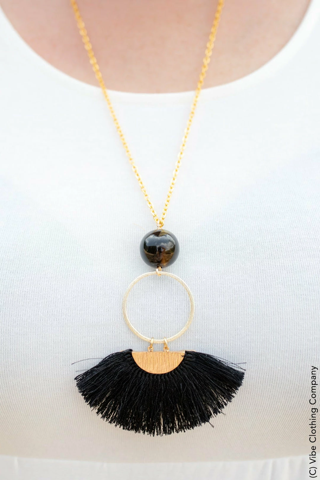 Vivi Liam New Jewelry Buckaroo Black Necklace 3 Vivi Liam New Jewelry Buckaroo Black Necklace