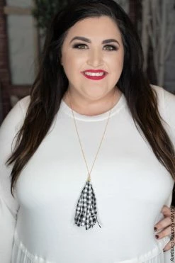 ViVi Liam Jewelry Buffalo Plaid Necklace New Jewelry 13 ViVi Liam Jewelry Buffalo Plaid Necklace New Jewelry