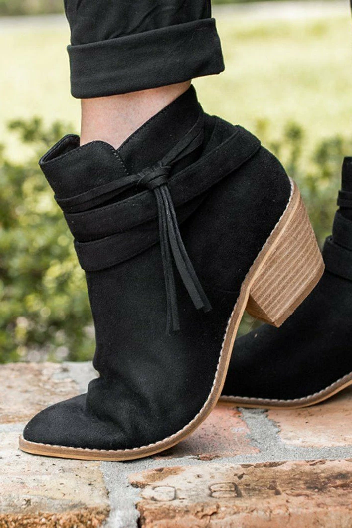 Corkys Busy Life Booties - Black New Shoes 4 Corkys Busy Life Booties - Black New Shoes