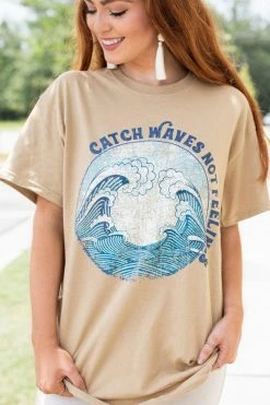 Mark Tee New Graphic Tees Catch Waves Graphic Tee