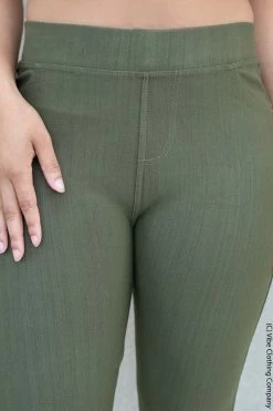 021 Charleston Skinnies - Olive New Bottoms