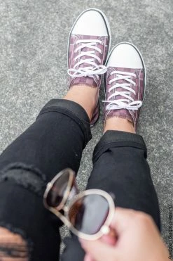 ERK Fashions Checkered Sneakers New Shoes