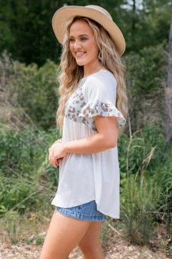 004 Come On Over Baby-Doll Top