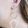 ViVi Liam Jewelry Compass Earrings