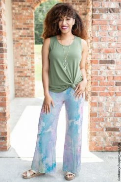 Vibe Clothing Company New Bottoms Dancing In The Moonlight Palazzos