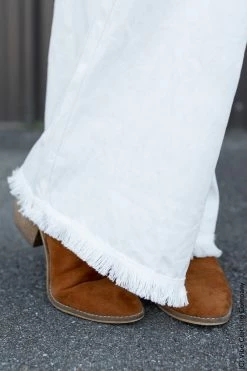 Umgee Delilah Flares- Fringed Hem