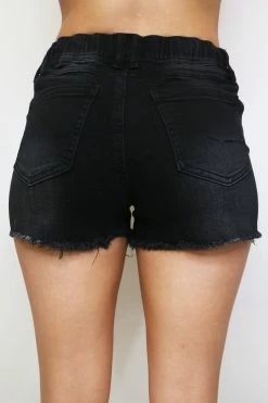 015 Delta Denim Shorts - Black New Bottoms