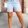 015 Delta Denim Shorts - Light Wash