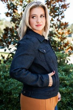 G Gossip Darkest Denim Jacket