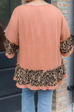 042 Desert Leopard Top New Tops