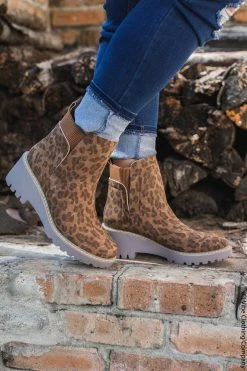 Corkys New Shoes Doc Leopard Boots