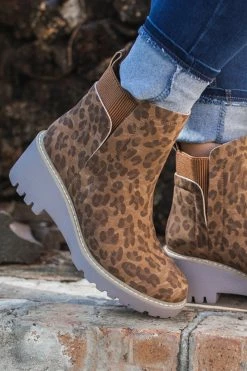 Corkys New Shoes Doc Leopard Boots