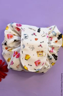 Vibe Clothing Company Drawstring Makeup Bag