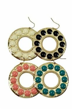 000 New Jewelry Pop Of Pearl Earrings