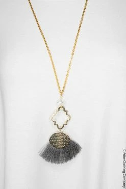 ViVi Liam Jewelry New Jewelry FAN Favorite Fringe Necklace