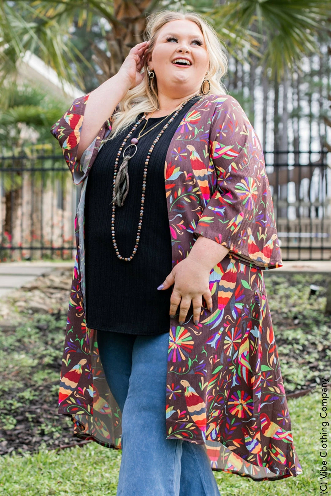 Fashion Express Fiesta Days Kimono Duster 4 Fashion Express Fiesta Days Kimono Duster