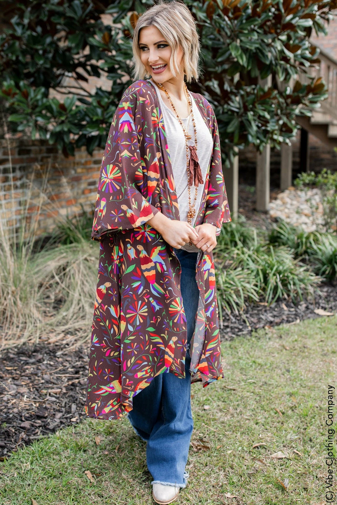 Fashion Express Fiesta Days Kimono Duster 3 Fashion Express Fiesta Days Kimono Duster