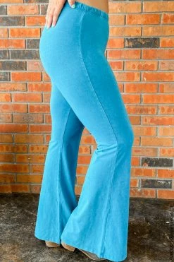 005 New Bottoms All American Flares - Turquoise Blue