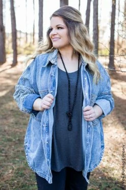 White Birch Folsom Blues Denim Shacket 9 White Birch Folsom Blues Denim Shacket