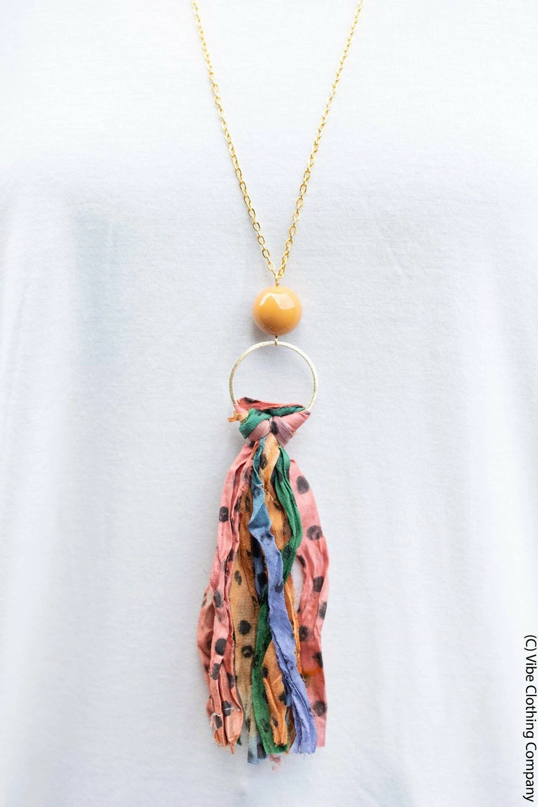 Vivi Liam New Jewelry Golden Girls Silk Necklace 3 Vivi Liam New Jewelry Golden Girls Silk Necklace