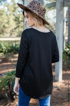 P & Rose Gotta Get That Top - Black