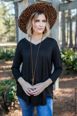 P & Rose Gotta Get That Top - Black