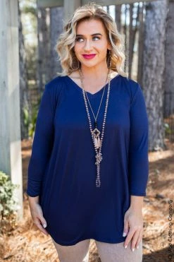 P & Rose New Tops Gotta Get That Top - Navy