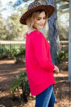 P & Rose New Tops Gotta Get That Top - Red 8 P & Rose New Tops Gotta Get That Top - Red