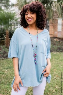 001 Relaxation Shirts- Grunge Basic Tops