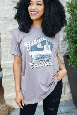 Mark Tee Guitars & Cadillacs Graphic Tee