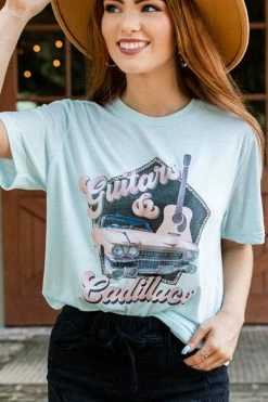 Mark Tee Guitars & Cadillacs Graphic Tee