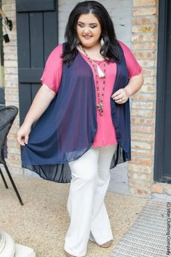 Vibe Clothing Company Vibe High Low Vest - Solid