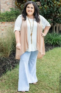 Vibe Clothing Company Vibe High Low Vest - Solid