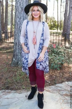 006 How Do I Live High Low Vest New Cardigans & Vests